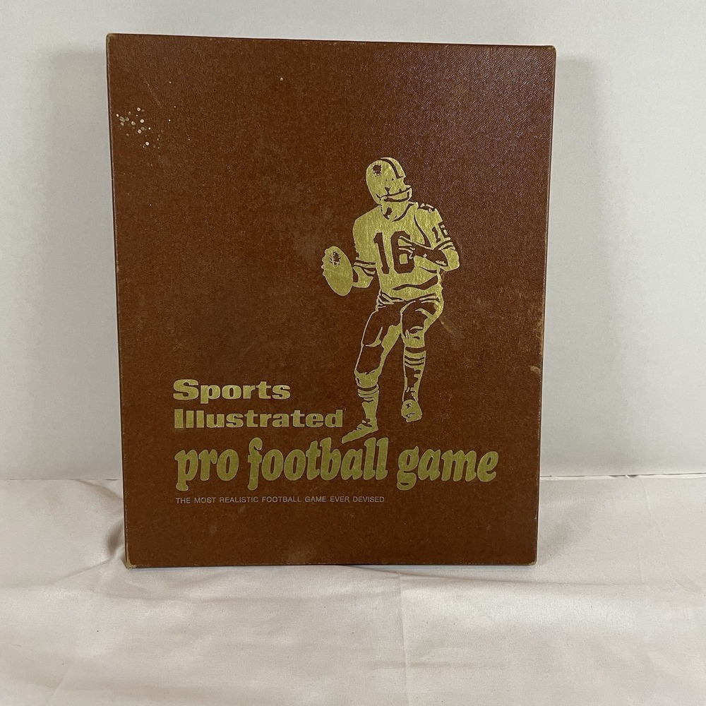 Vintage 1971 Sports Illustrated‎ Pro Football Game Tabletop Board Game Complete